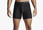 Men's Under Armour 2-pack UA Tech 6-inch Boxerjock Briefs (Black - Black) Medium