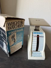 Vintage 1968 Weight Watchers Official Food Scale With Original Box 16 Ounce