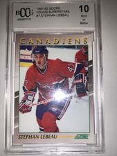 Stephan Lebeau Young Superstars 1991-92 #7 