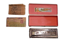 M. Hohner 'The Echo Harp' Harmonica, W/ Original Box, Made in Germany 56-96 C/G