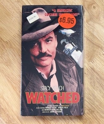 Watched (VHS 1974) Stacy Keach, Thriller Movie Brand New, Sealed