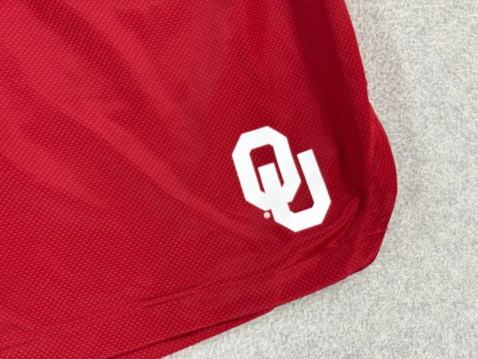Oklahoma Sooners Authentic Player Issue Football Practice Shorts (Men's Large) - Image 2 of 4