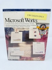 Microsoft Works Academic Edition V2.0 For DOS...