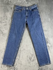 VTG Levi's 550 Men's 34x34 Relaxed Fit Denim Jeans Made In USA 2001 Fits 34x33