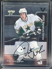 Pat Verbeek - 2001-02 In The Game Be A Player Signature Series Auto #155 Vault