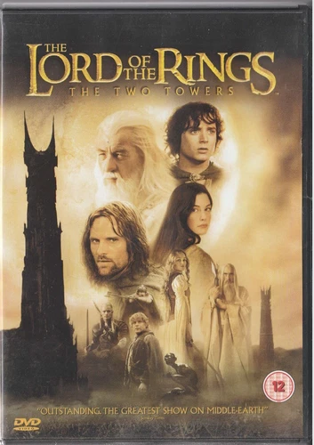 LORD OF THE RINGS. The Two Towers DVD. 2002 Warner. Gebruikt.