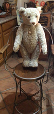 Vintage STEIFF TEDDY BEAR 26  Stuffed Mohair Growler 1908 Replica LIMITED 406041