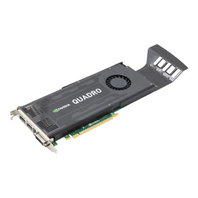 Dell NVIDIA Quadro K4000 3GB GDDR5 PCIe x16 Display-Port DVI GPU Grafikkarte