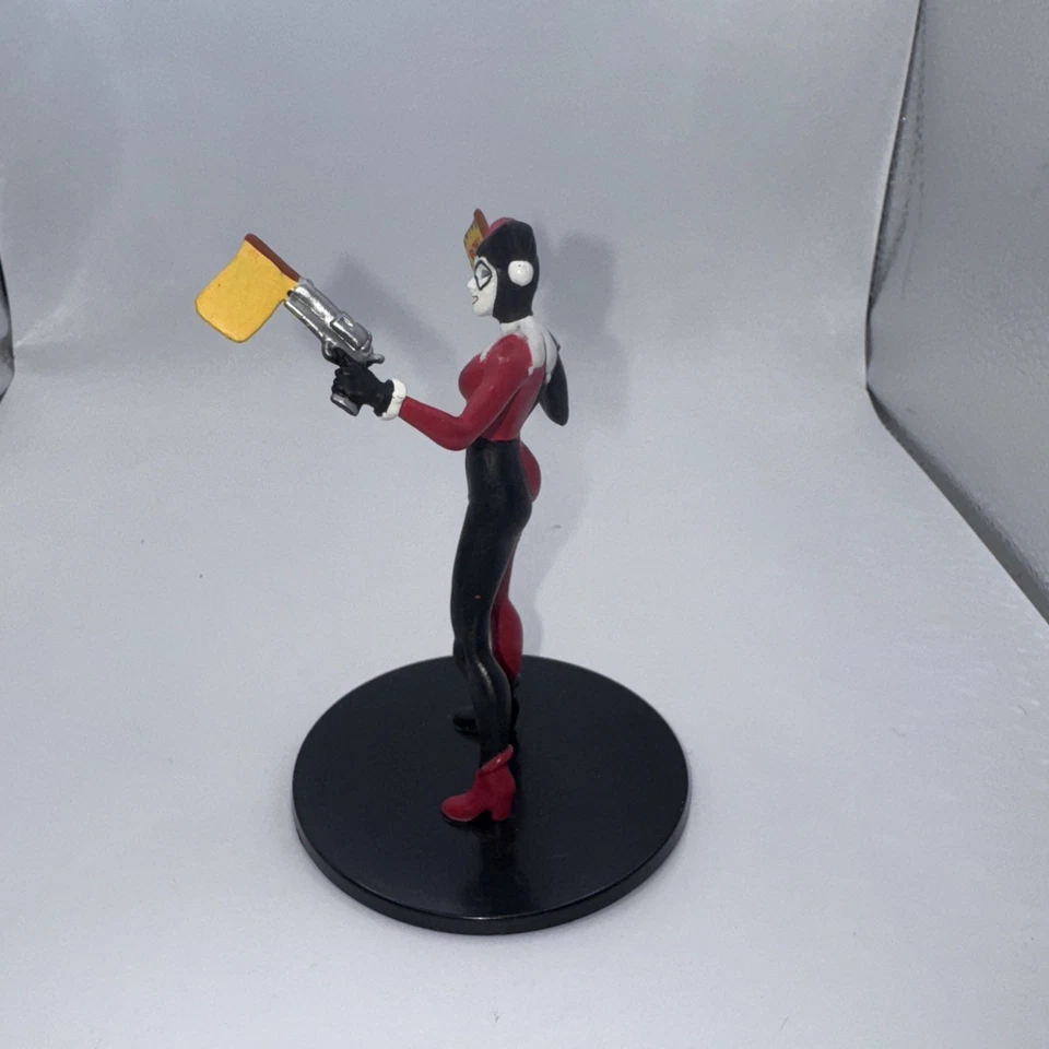 Harley Quinn Action Figure  On Circular Base  Greenbrier International - Image 4 of 4