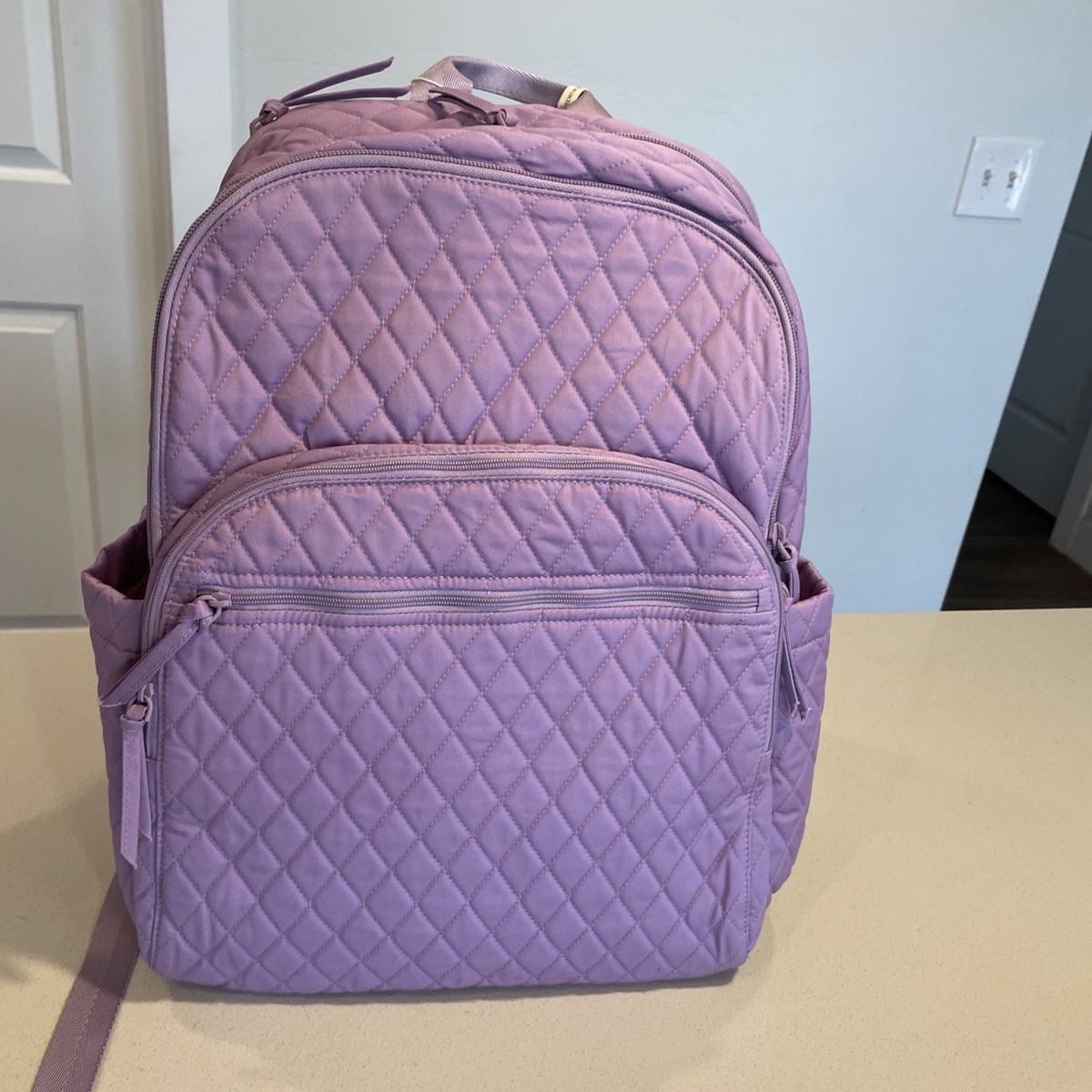 NWT VERA BRADLEY Large Bancroft Backpack, purple rhapsody, $155 | eBay