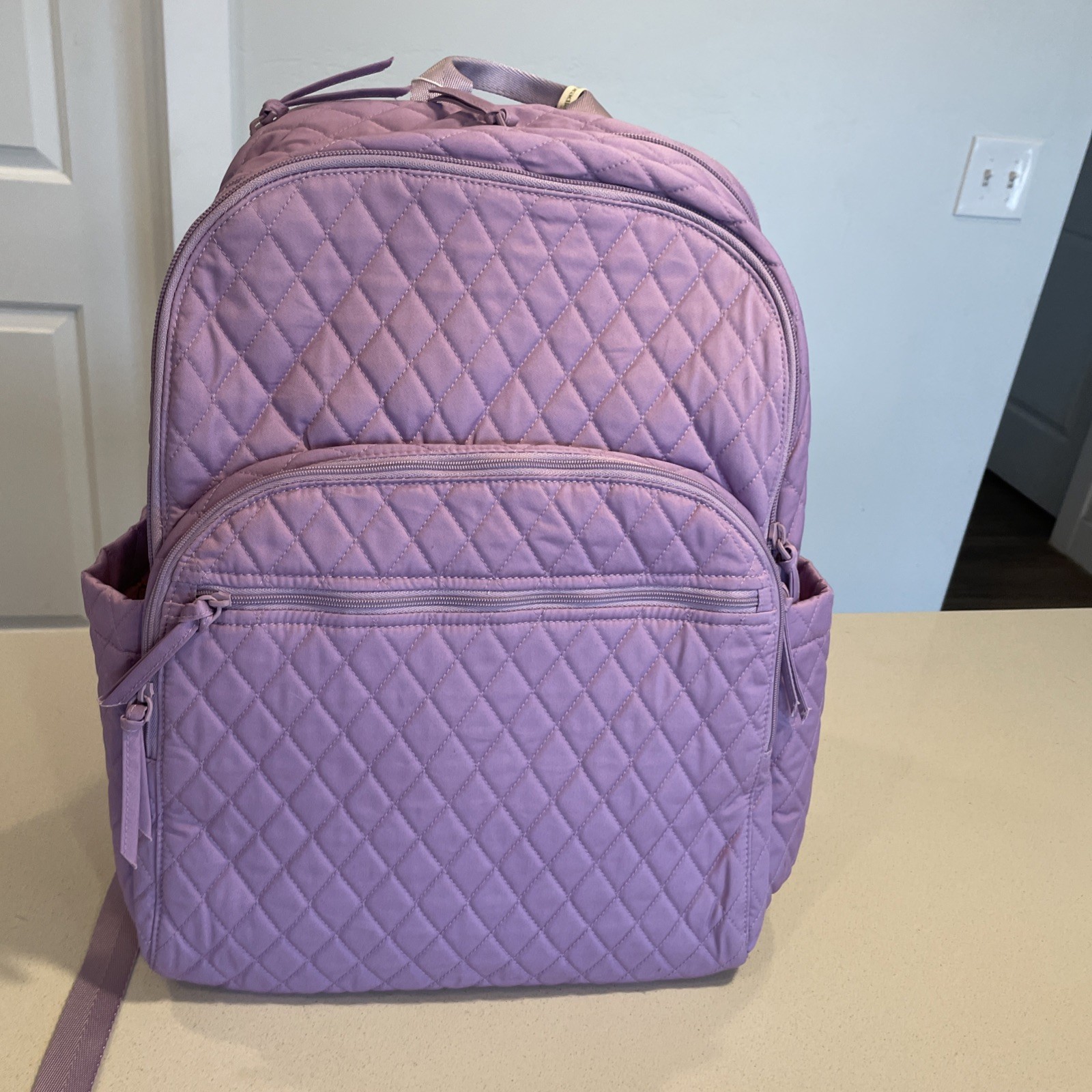 NWT VERA BRADLEY Large Bancroft Backpack, purple rhapsody, $