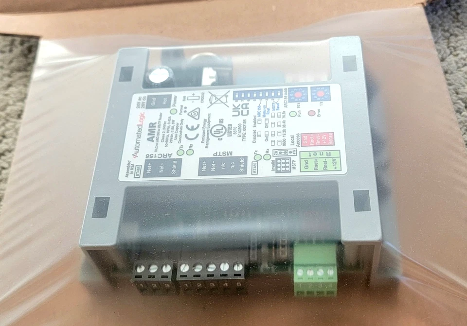 Automated Logic AMR BACnet ARC156 to MS/TP Router 50/60HZ, 24VAC (New) - Image 4 of 4