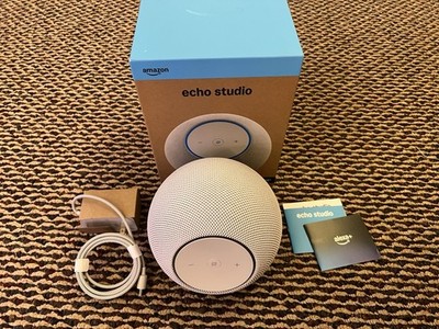 Echo Studio 2025 Dolby Atmos Smart Speaker, White 