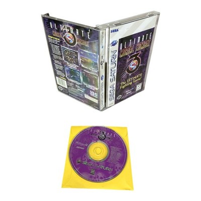 Sega Saturn CIB COMPLETE TESTED Ultimate Mortal Kombat 3