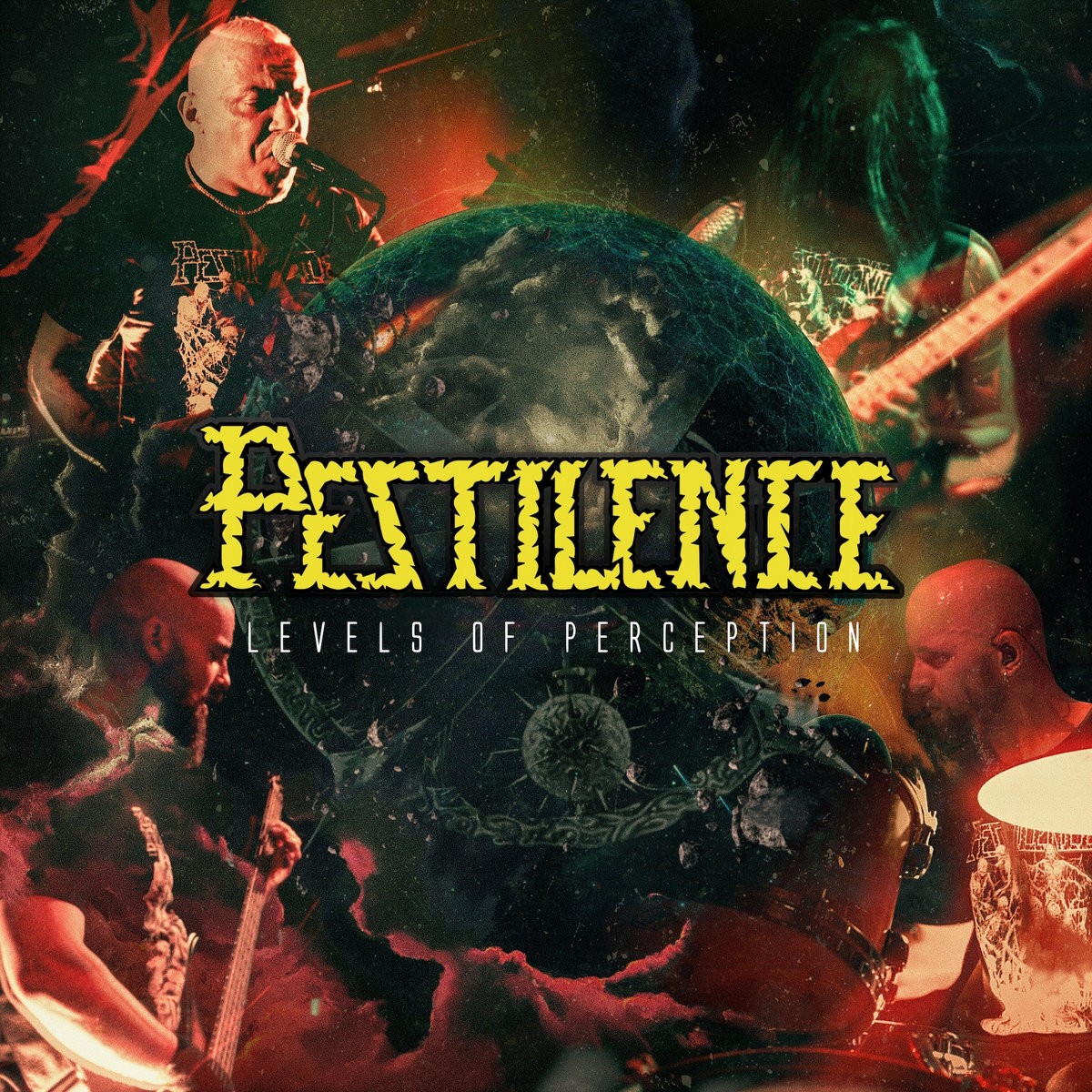 Pestilence Levels of Perception (Vinyl LP) 12" Album Coloured Vinyl