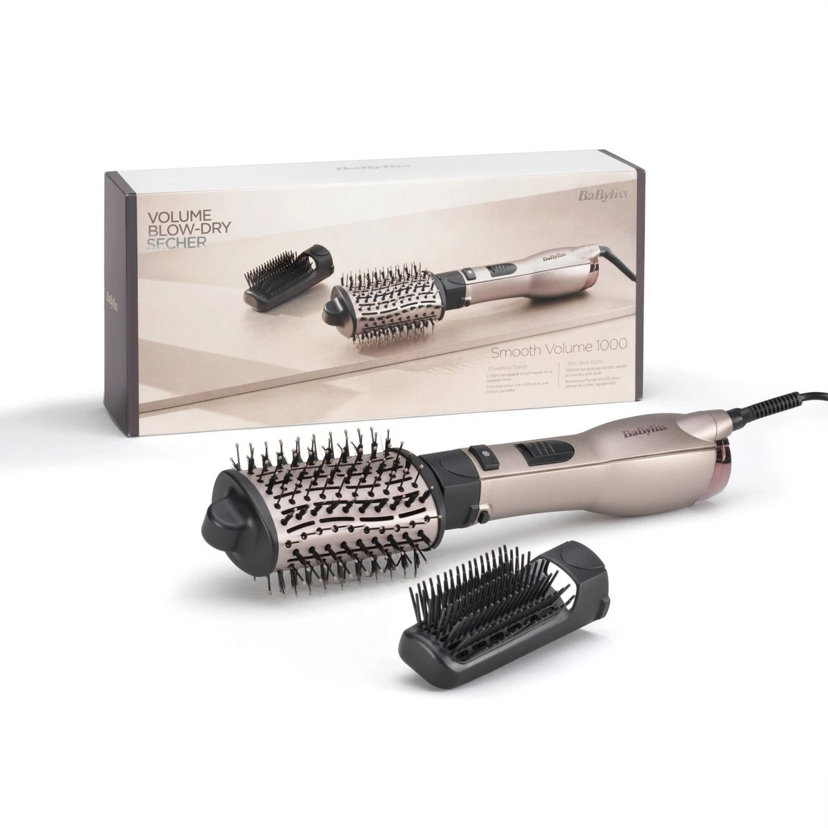 Brosse soufflante HP8657/00 PHILIPS : la brosse à cheveux et accessoires à Prix
