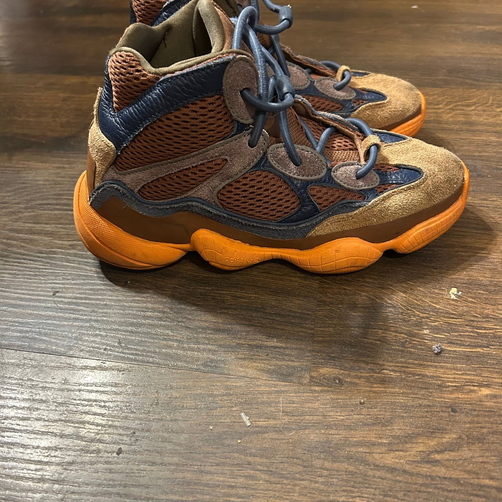 adidas Yeezy 500 High Tactile Orange GW2873 Men's Size 7 thumbnail 2