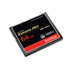 SanDisk 64GB Extreme PRO CompactFlash Memory Card - SDCFXPS-064G-X46