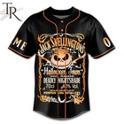 Custom Name And Number Jack Skellington's Halloween Town The Nightmare Baseball