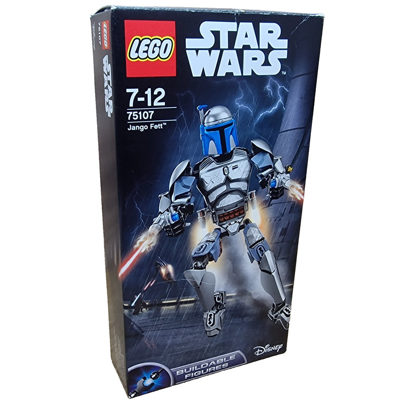 🎯LEGO Jango Fett Buildable Star Wars Figure NEW & SEALED Lego Set 75107