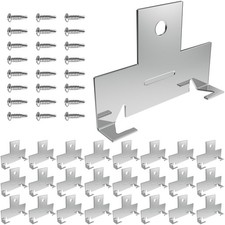 24PCS Retrofit Recessed Light Clips Housing C Clips for Downlight,with Self T...