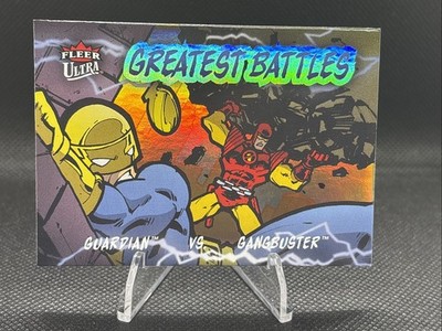 GUARDIAN vs GANGBUSTER GB-20 2026 Fleer Ultra DC Superman GREATEST BATTLES
