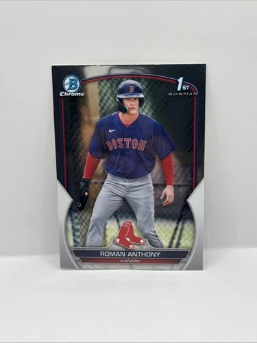 2023 Bowman Chrome BCP-71 ROMAN ANTHONY 1st Bowman Card Boston Red Sox