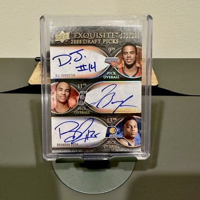2008 Exquisite Augustin Bayless Rush Draft Picks Triple Rookie Auto /199 SP Rare