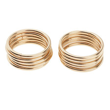 10 Pieces Dream Catcher Rings Welded Dreamcatcher Frame Sturdy