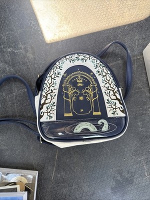 Bioworld Lord Of The Rings Moria Light Up Mini Backpack And Cardholder