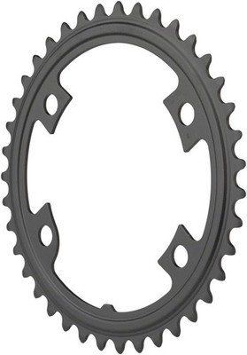 Shimano 105 FC-R7000 39t Asymmetric Aluminum Chainring for 2x11 Speed, Black