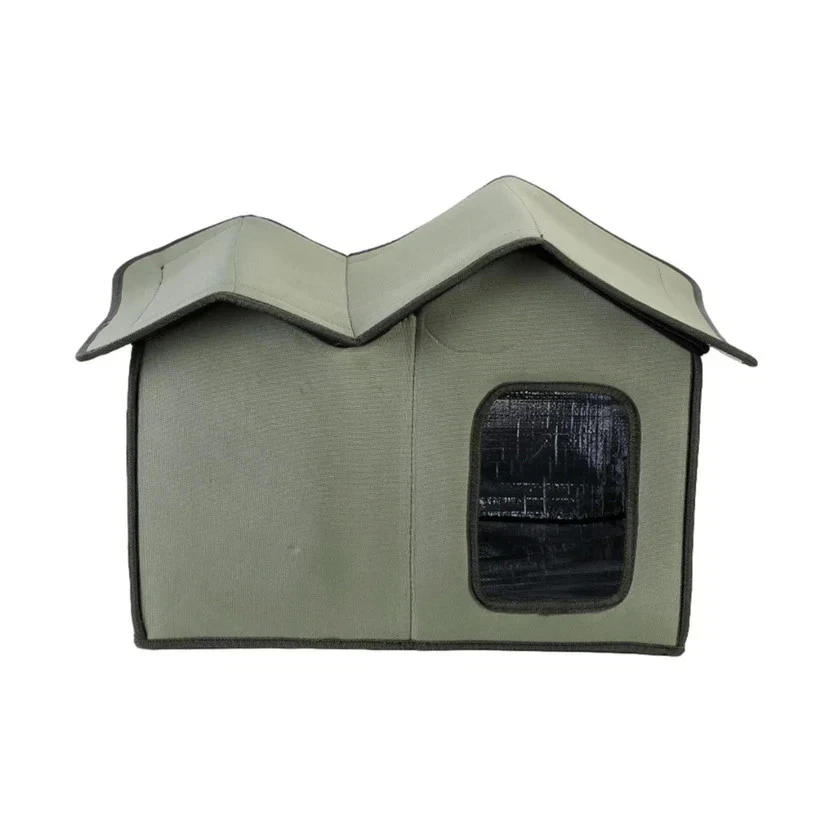 Portable Pet House Foldable Cat Shelter Indoor Outdoor Pet Tent for Cats and ...