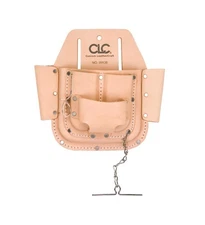 CLC Custom Leathercraft W438 Maintenance Tool Pouch, Heavy Duty, 6-Pocket , Tan