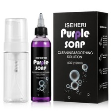Ultra Concentrated Purple Soap Tattoo 4OZ with Foaming Bottle 120ml,