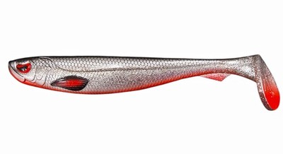 Gummifisch Zander Hecht Wels Köder Hype Tackle Rascal 20 cm Silver Roach 1 Stück