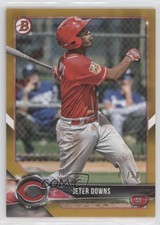 2018 Bowman Draft Gold 15/50 Jeter Downs #BD-151 0q21