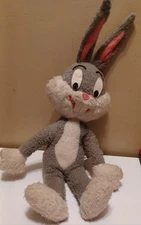 Vintage 1971 Bugs Bunny Plush Warner Bros. Mighty Star 21”