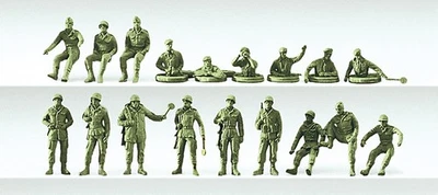 PREISER military Figuren 1:87 Bundeswehr DE. H0 16510
