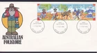 1980 AUSTRALIAN FOLKLORE DECIMAL STAMP FIRST DAY COVER #2322