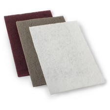 Stewmac 3m Scotch-brite Abrasive Scuff Pads Set Of 3 Different Grades -... Stewmac 3m Scotch-brite Abrasive Scuff Pads Set Of 3 Different Grades -...