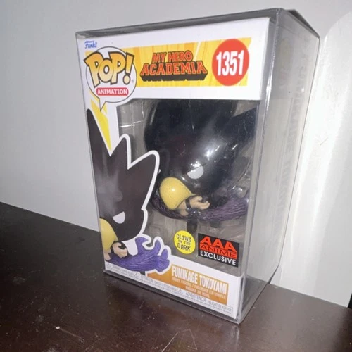 Funko Pop! My Hero Academia Fumikage Tokoyami AAA Anime Glow Exclusive #1351