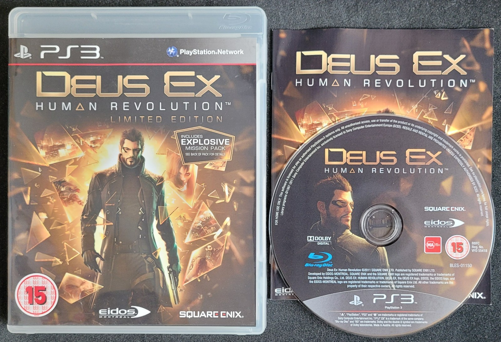 Deus Ex: Human Revolution - PS3 - Same Day Dispatch !!