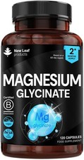 Magnesium Glycinate Supplements - 1040mg of Magnesium - 120 High Strength Capsul 0.11 per thousand milligrams