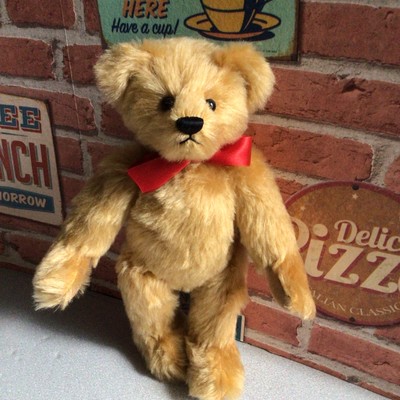 Fantastic  Golden Mohair Artist Bear By Dean s.