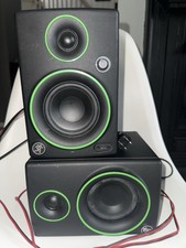 Mackie CR3 Speakers Studio Quality Multimedia Monitors Pair 