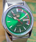 Rare Vintage Seiko 5 Automatic Day Date Movement No. 6309A Japan Made Mens Watch