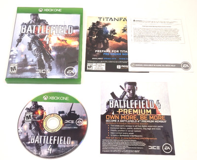 Battlefield 4 (Microsoft Xbox One, 2013) Complete Game CIB - Tested