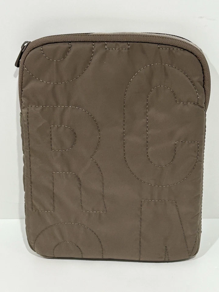 MARC BY MARC JACOBS iPad Case Brown 8” X 10.5” Quilted Nylon In Excellent - Image 2 of 4