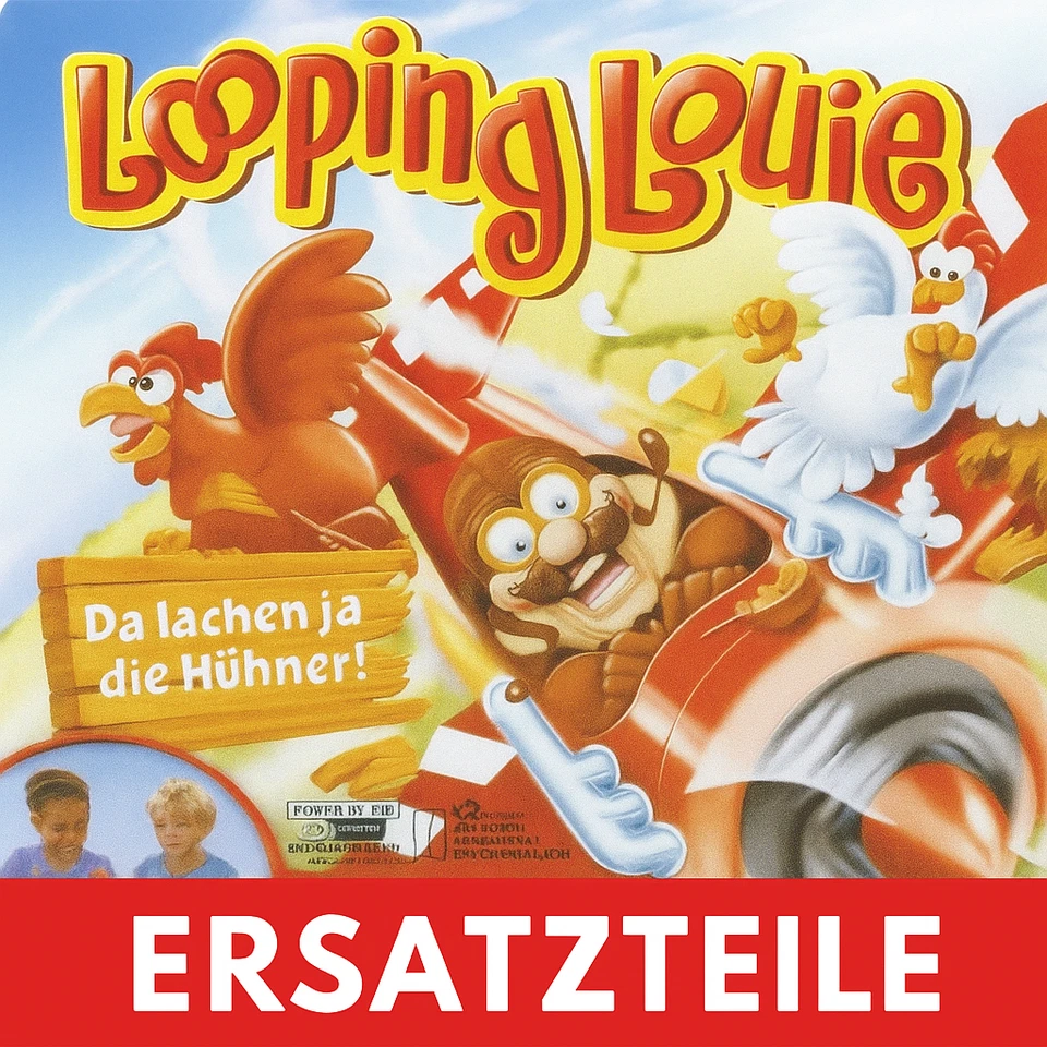 ERSATZTEILE -- Hasbro Looping Louie Chips Wippe Schwenkarm Figur Karton Motor - Bild 1 von 1