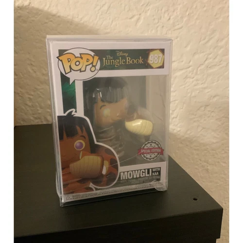 Disney jungle book Mowgli with Kaa Funko pop 987